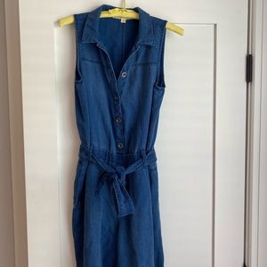 Cloth and Stone jumpsuit in deep blue color